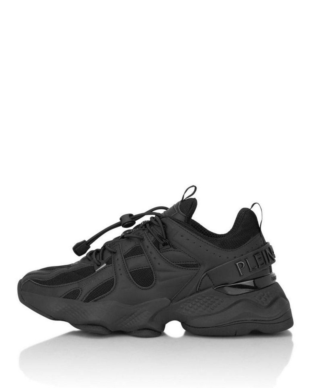 Philipp Plein Black Runner Sneaker Sneaker