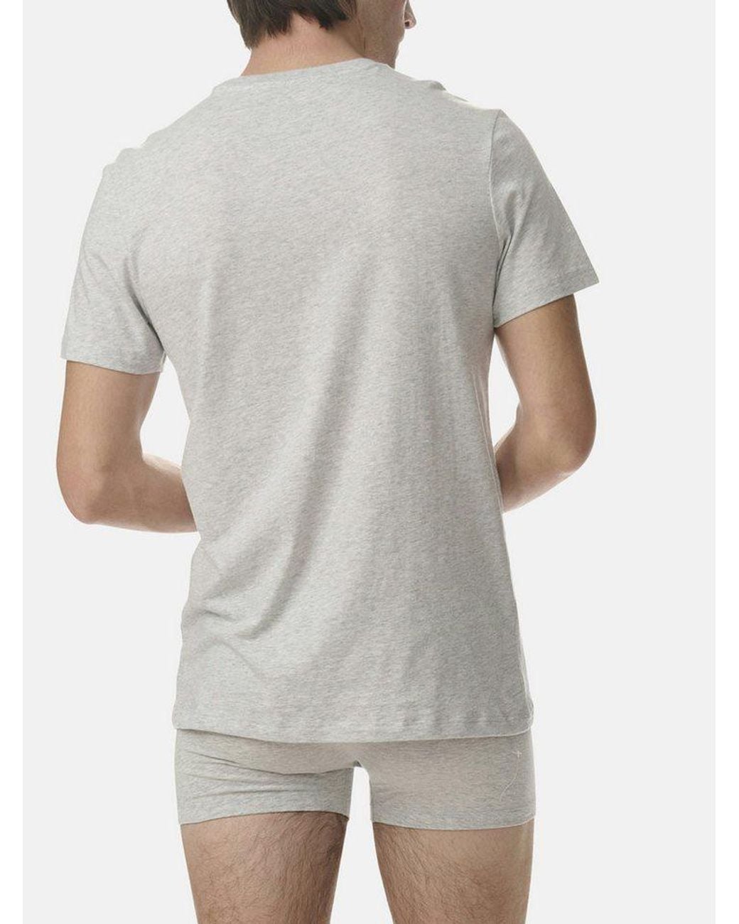 Adidas T-Shirt Active Core Cotton (3-Tlg) Unterziehshirt Unterhemd Kurzarm in White für Herren