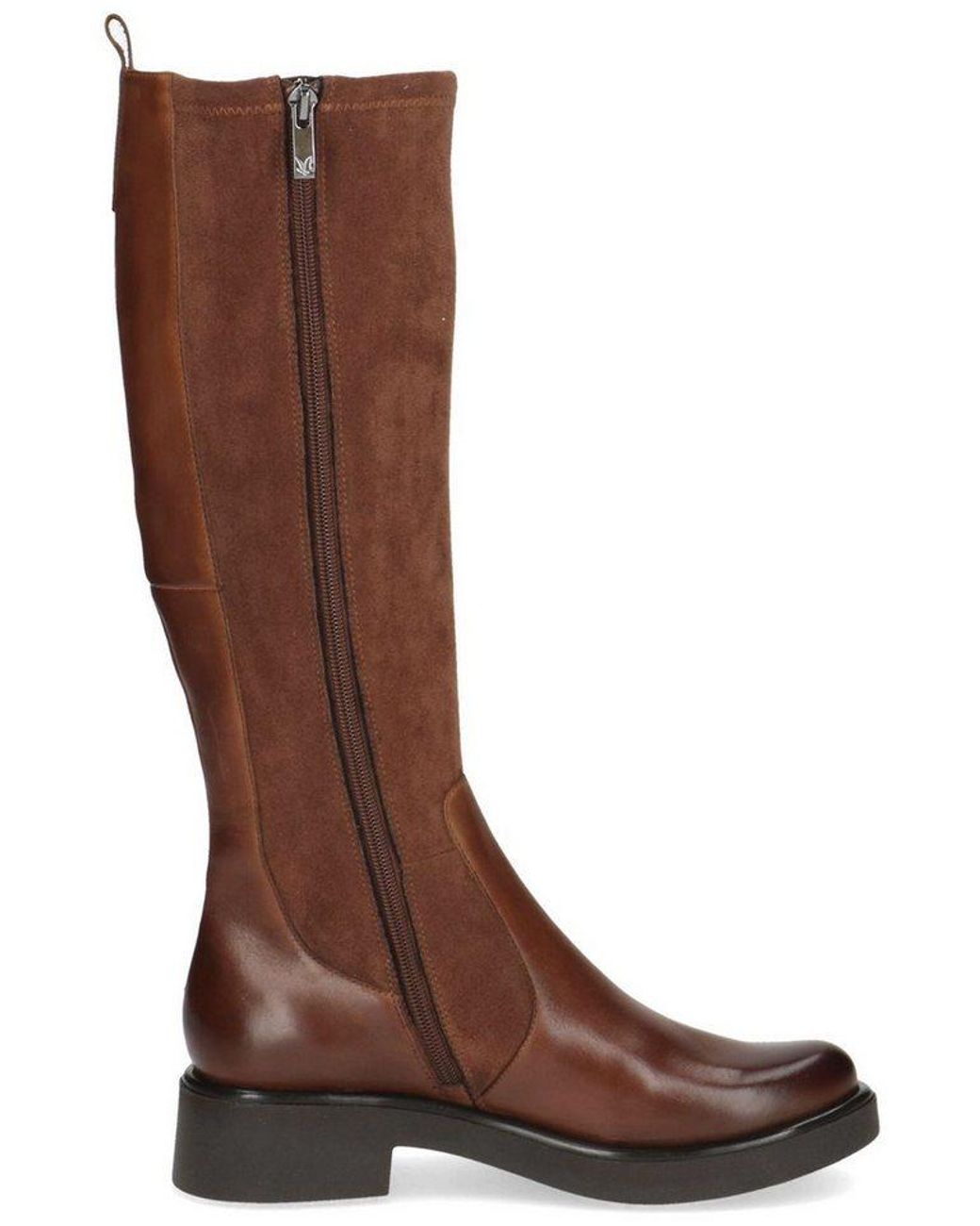 Caprice Brown Stiefel Leder/Textil Stiefel