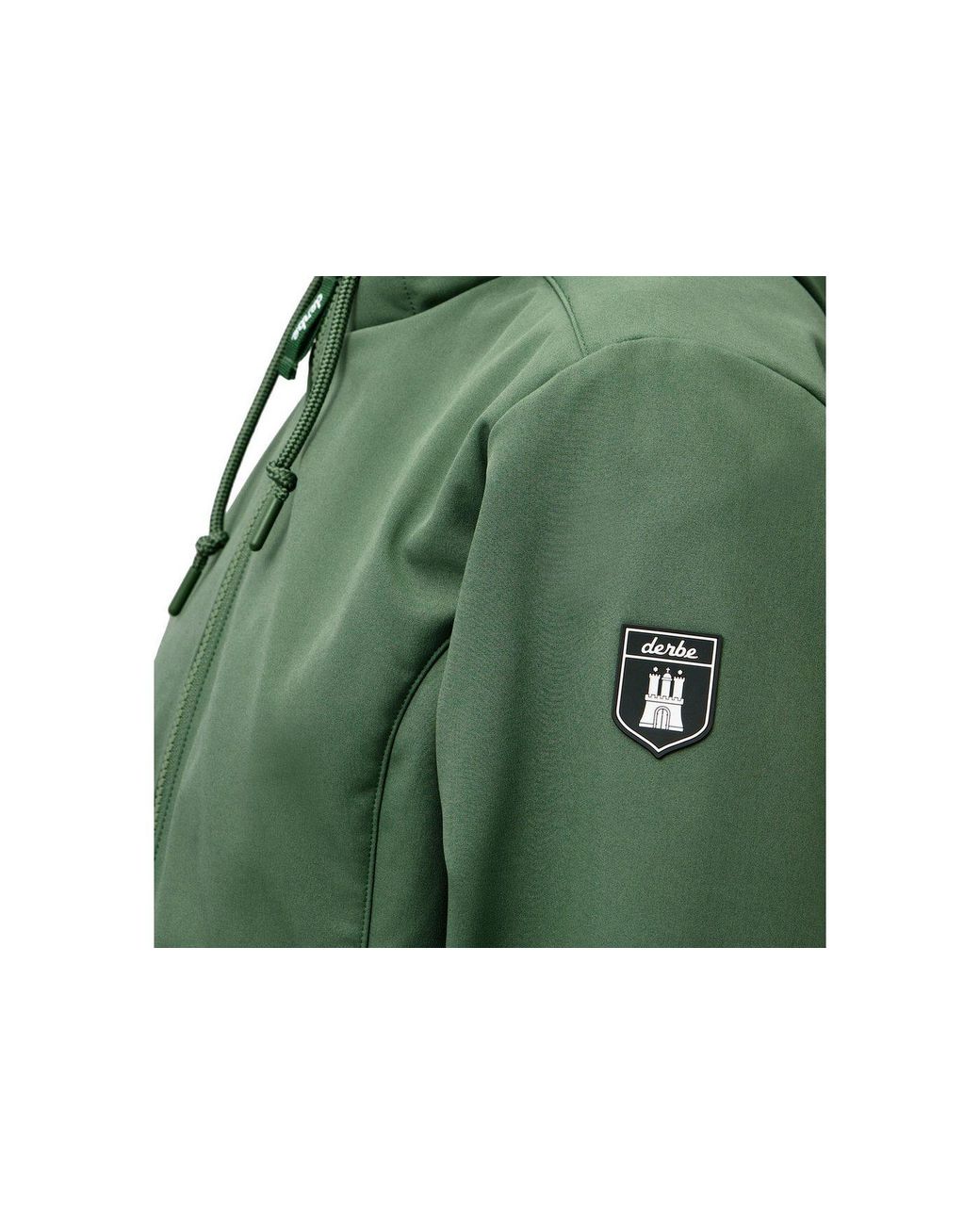 Derbe Green Softshelljacke Adeby Mit Gestepptem Einsatz