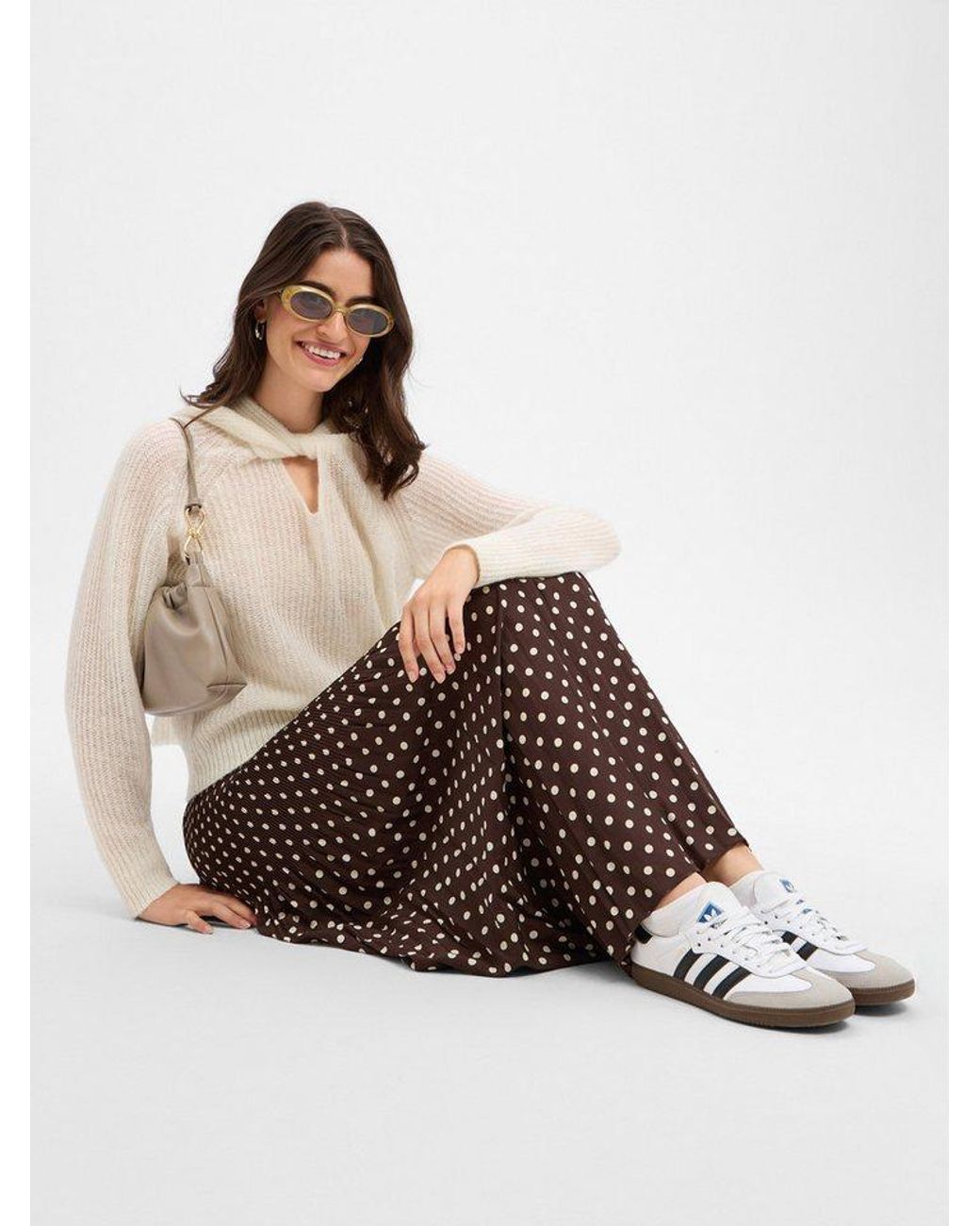 Joop! White Strickpullover Kolpa