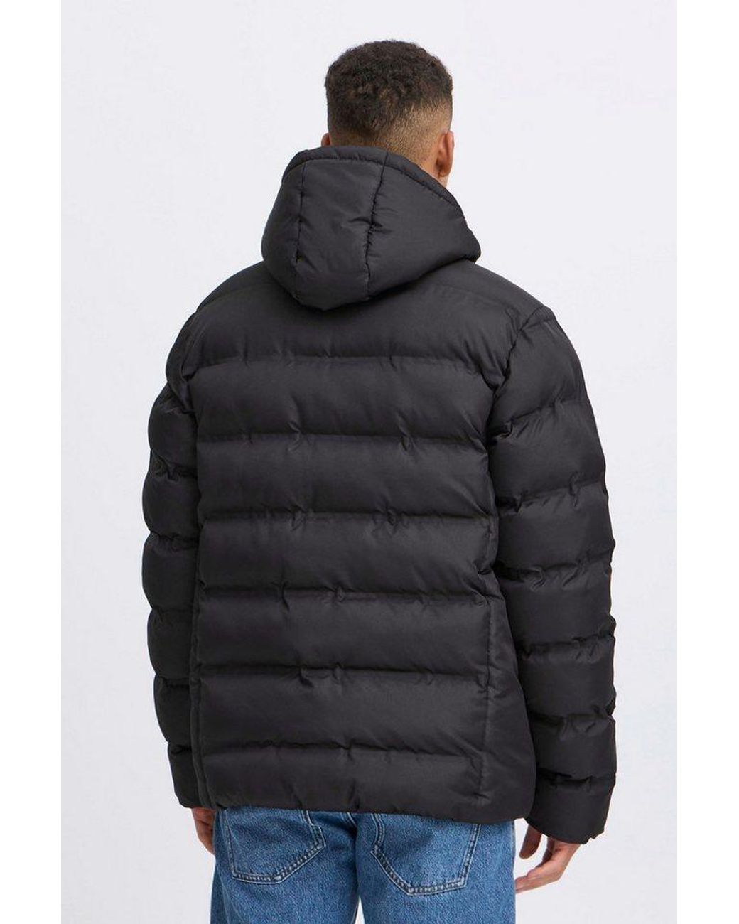 Solid Steppjacke Sdmariusen Modische Winterjacke in Black für Herren