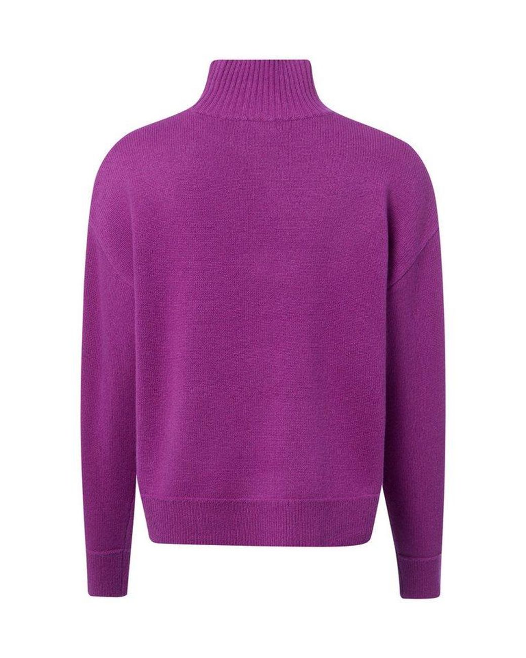 Marie Lund Purple Strickpullover