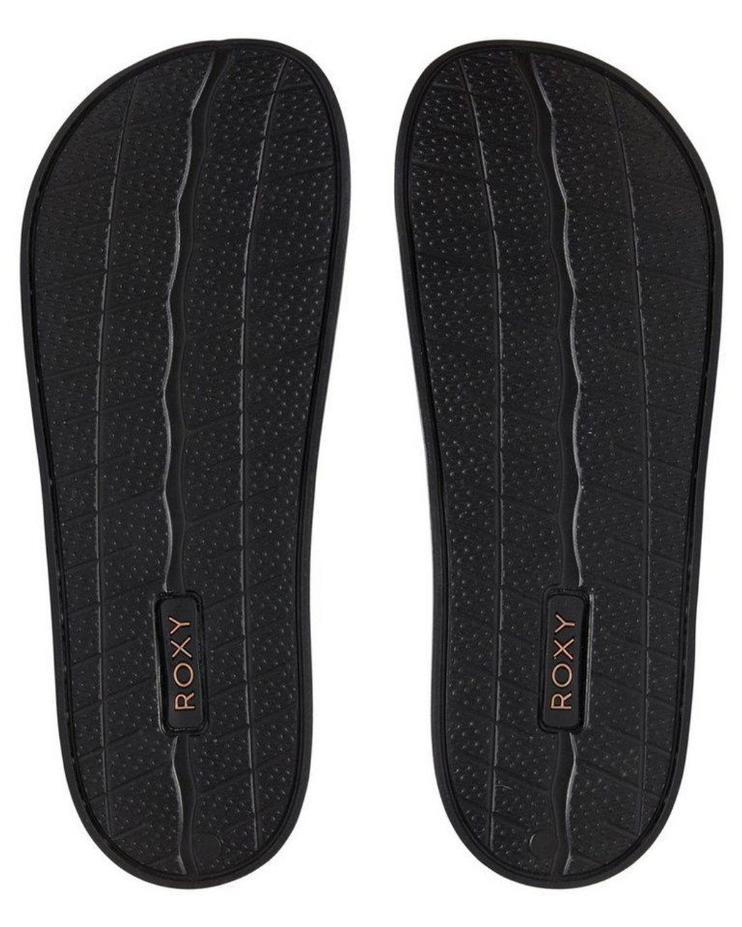 Roxy Black Badepantolette "Slippy"
