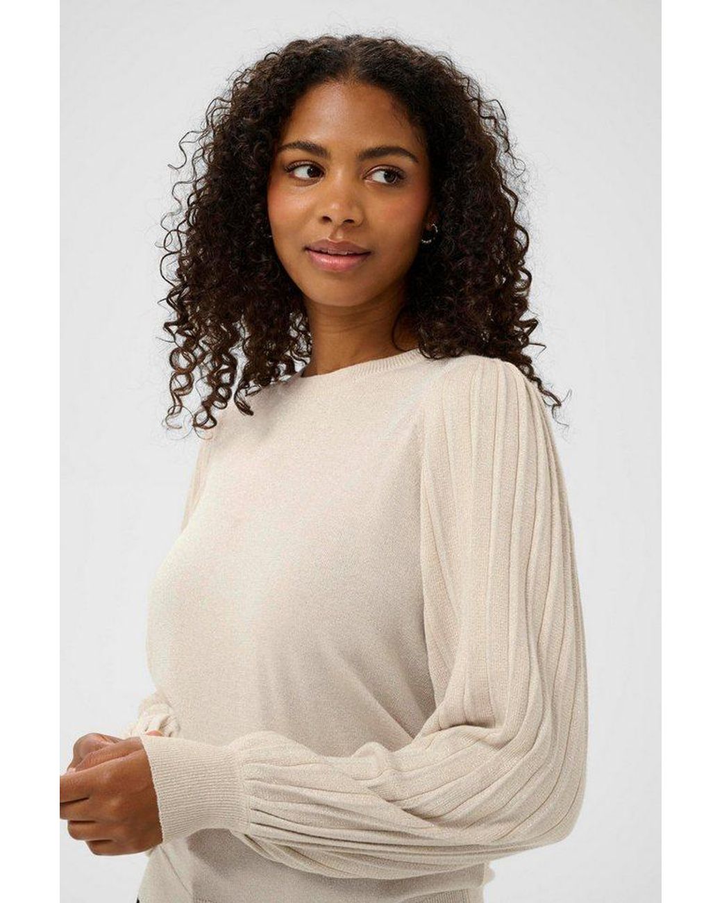 Kaffe Black Strickpullover Strickpullover Karegina