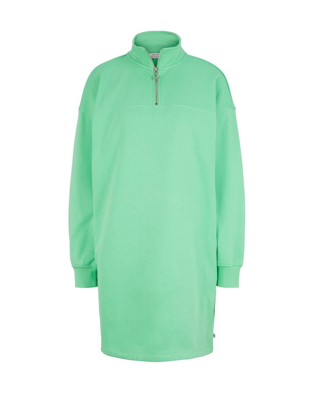 Tom Tailor Denim Jerseykleid Sweatkleid in Grün | Lyst DE