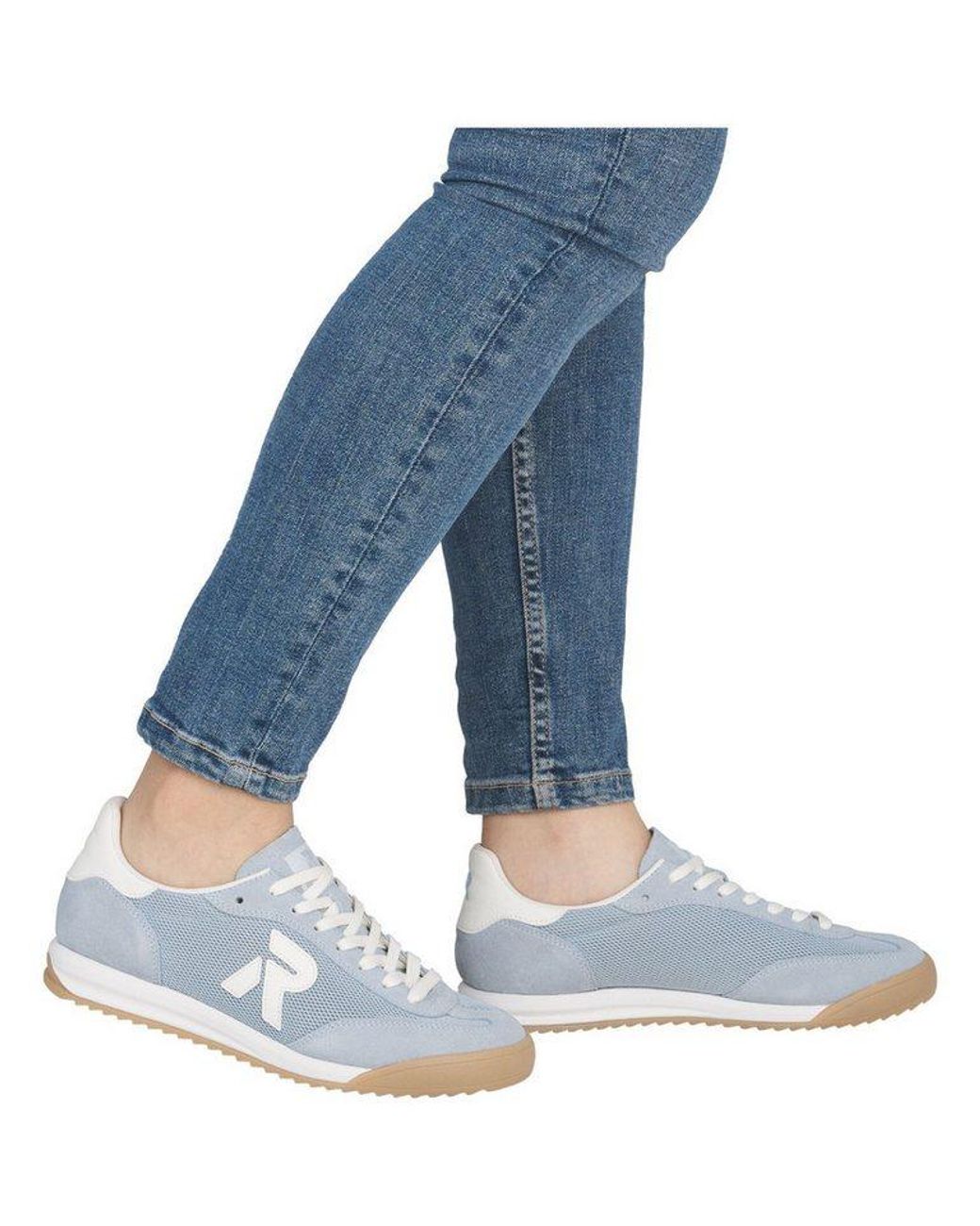 Rieker Blue Sneaker Textil Sneaker