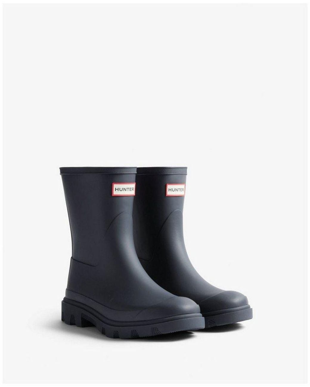 Hunter Blue Downpour Short Boot Sneaker