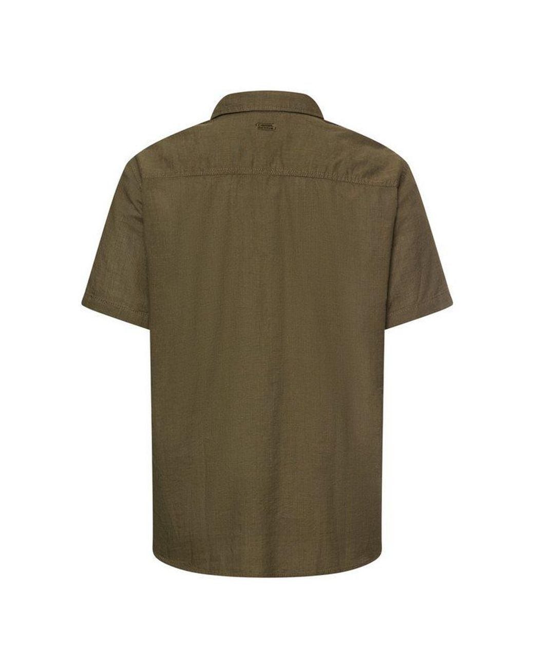 Camel Active Kurzarmhemd Mit Button-Down-Kragen in Green für Herren