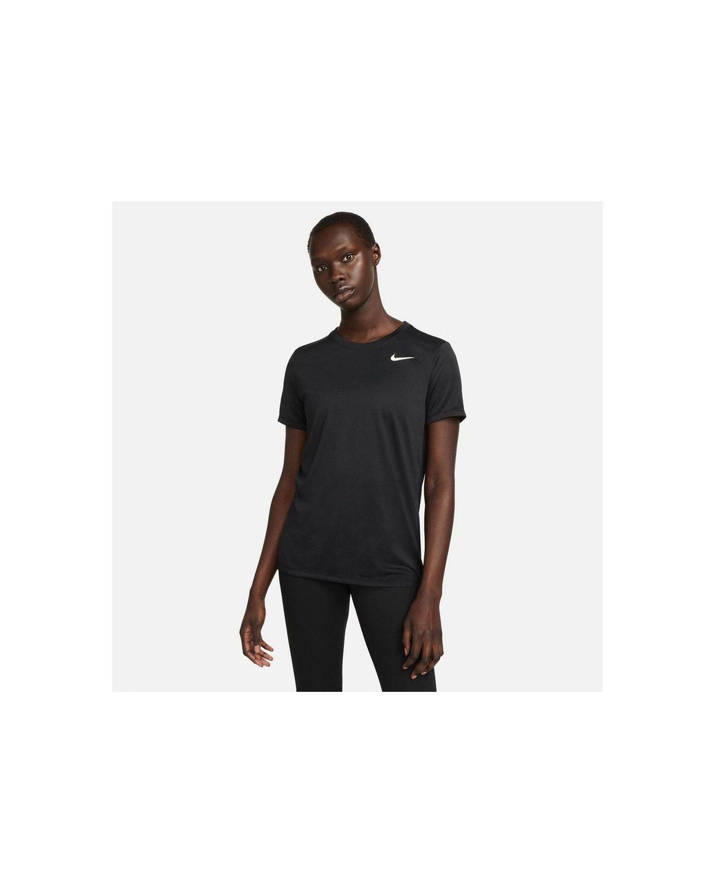 Nike Black T-Shirt Dri-Fit Regular