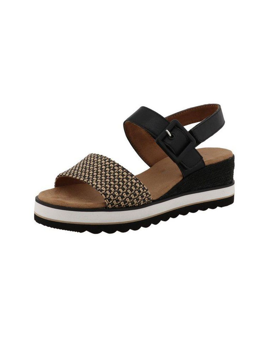 Tom Tailor Black Flat Sandals