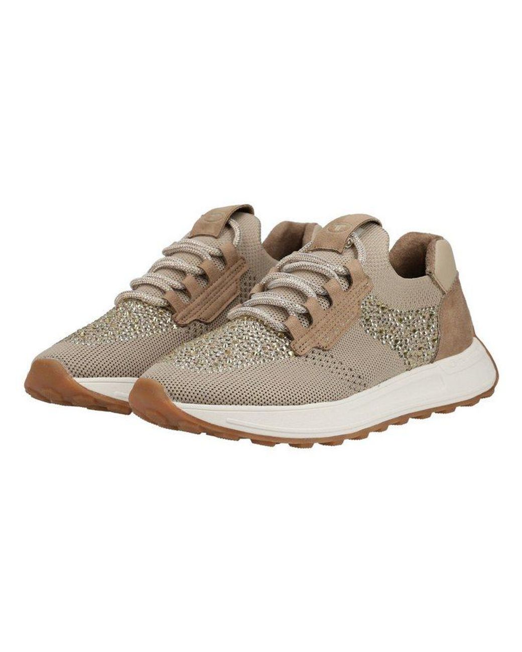 Tom Tailor Natural Sneaker Textil Sneaker
