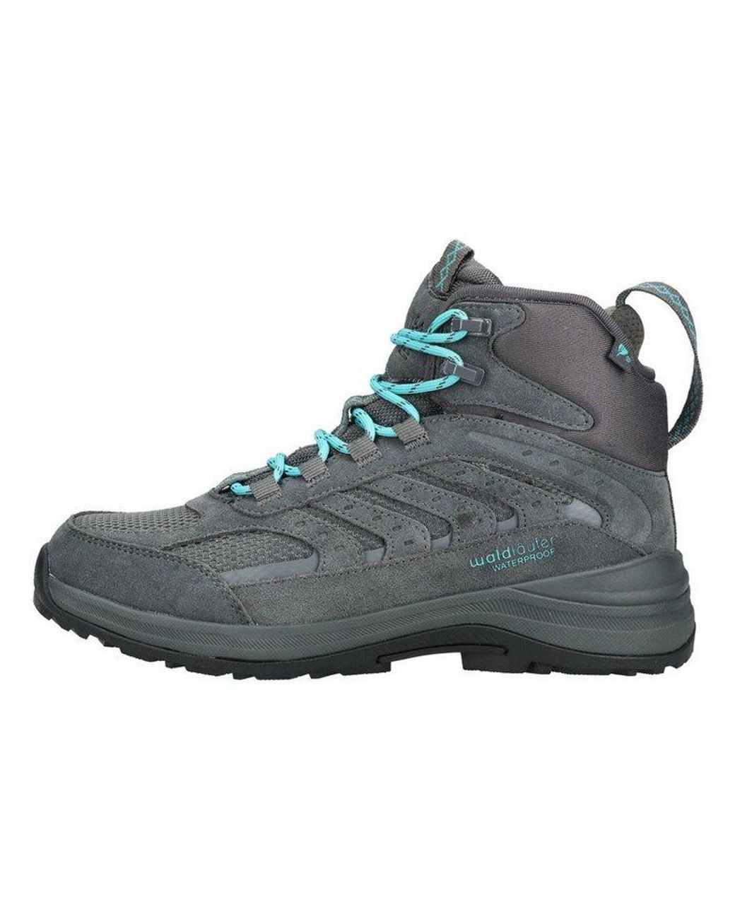 Waldläufer Gray Wanderschuhe Veloursleder/Textil Trekkingschuh