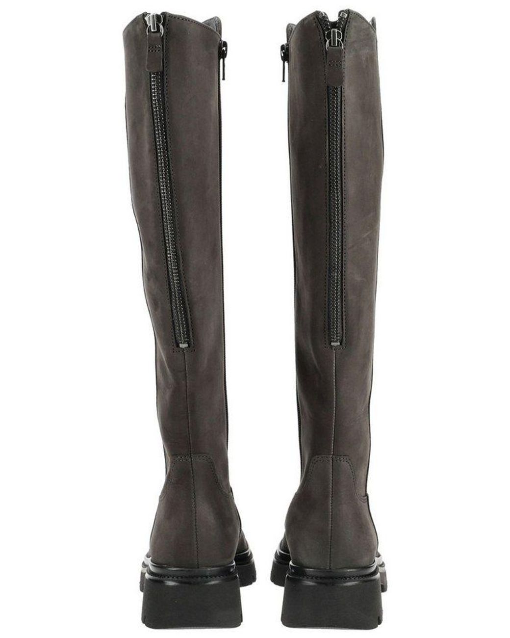 Gabor Gray Stiefel Nubukleder Stiefel