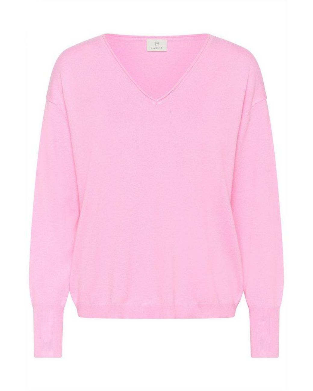 Kaffe Pink Strickpullover Strickpullover Kalizza