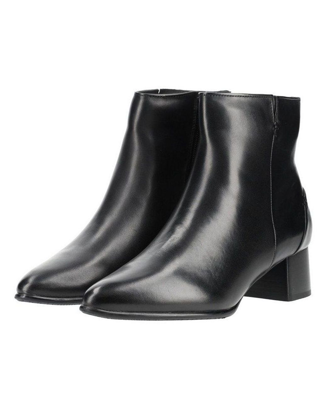 Everybody Black Stiefelette Leder Stiefelette