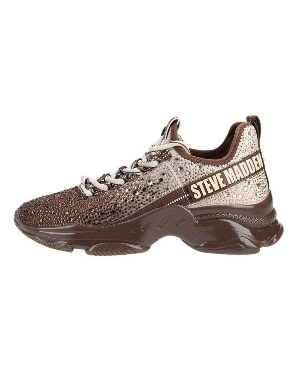 Steve Madden Brown Sneaker Textil Sneaker