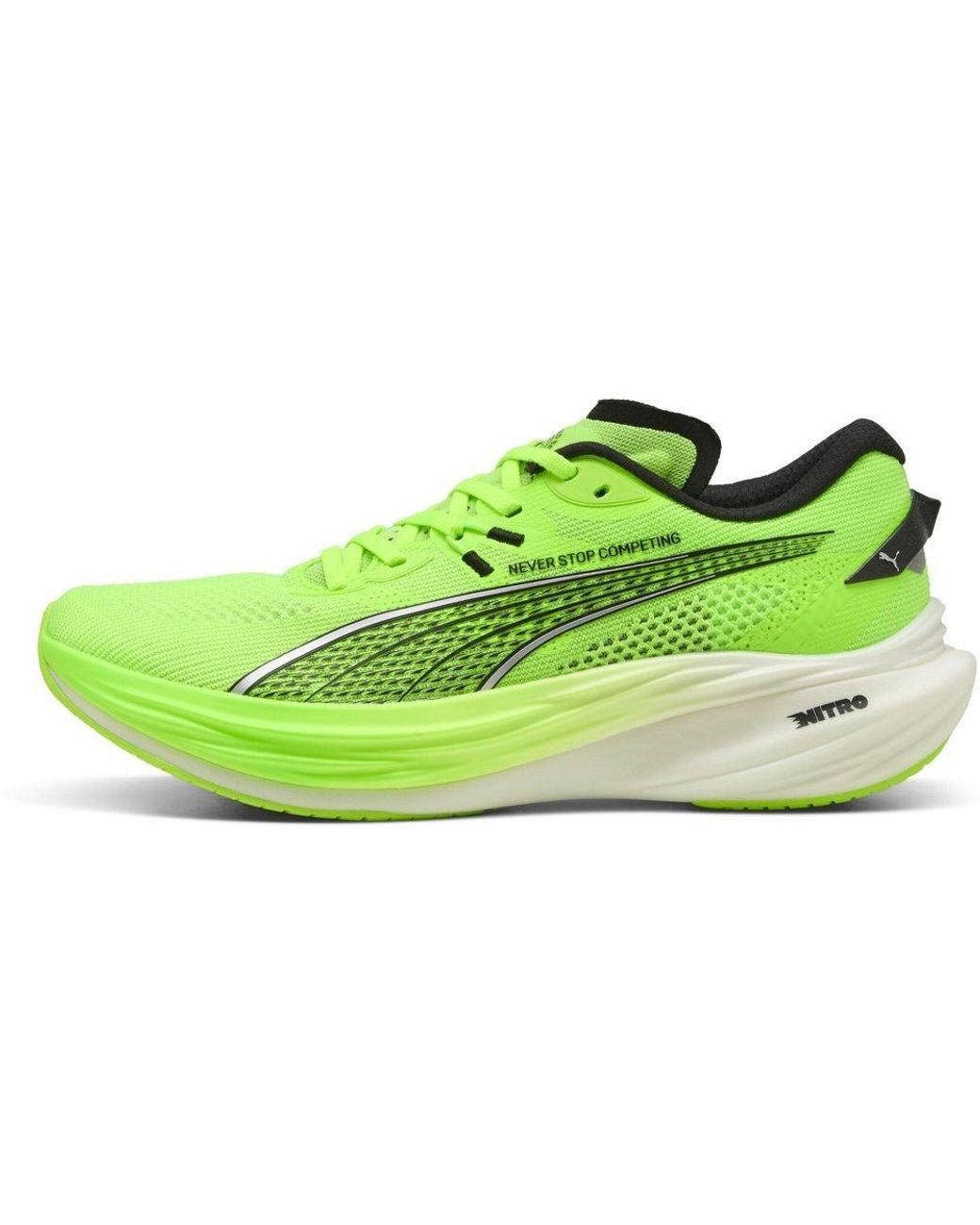 PUMA Deviate Nitro 3 Hyrox Laufschuh in Green für Herren