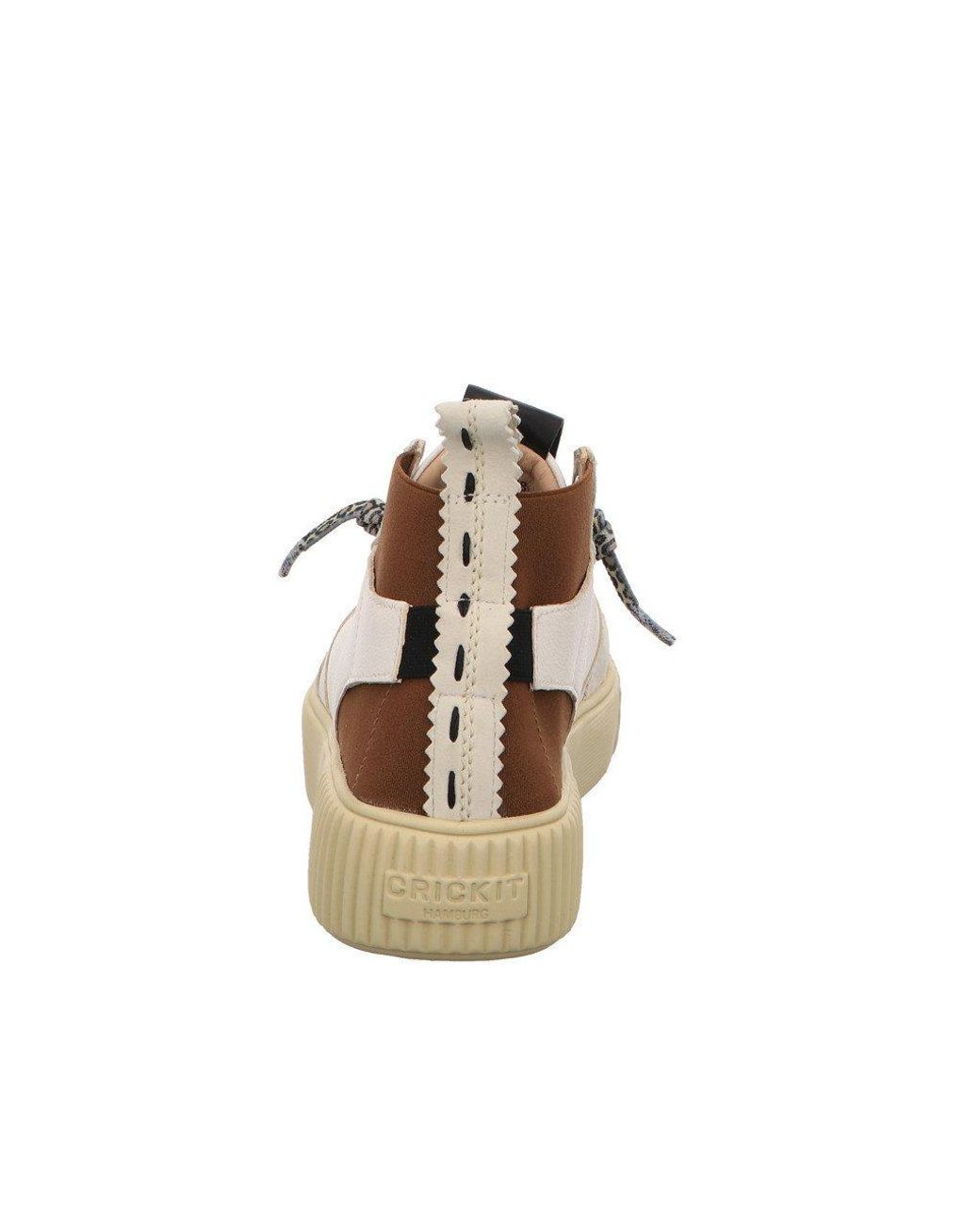 CRICKIT Black Schnürschuh