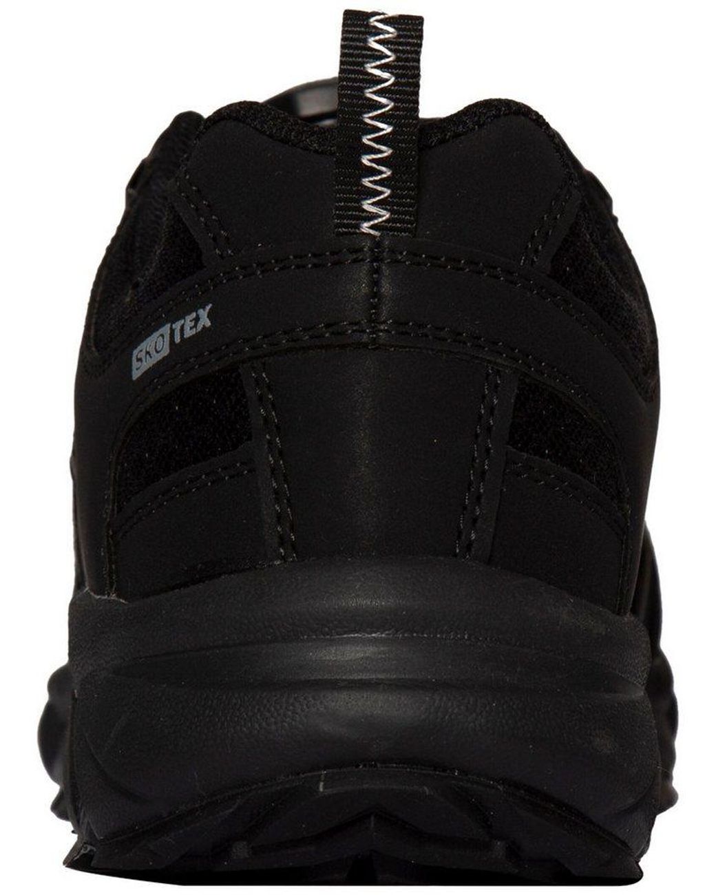 SKOGAN Wanderschuhe Mesh Sneaker in Black für Herren