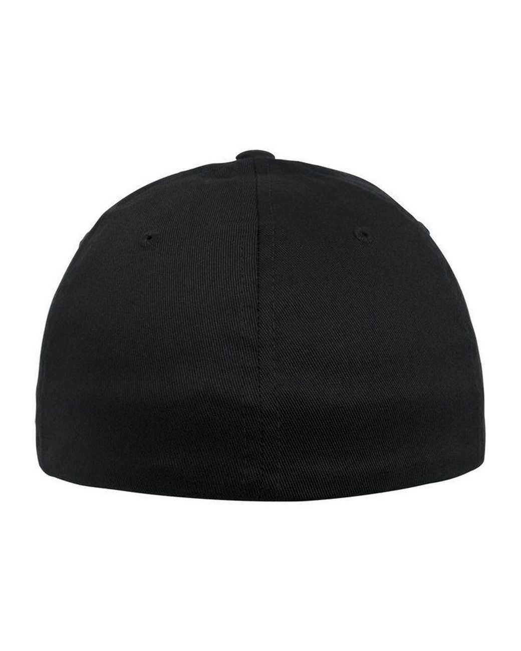 Flexfit Black Flex Cap Organic Cotton Cap