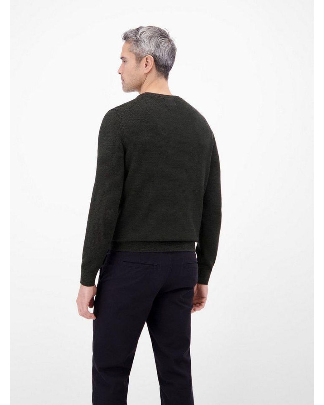 Lerros Strickpullover Herren Strickpullover in Black für Herren