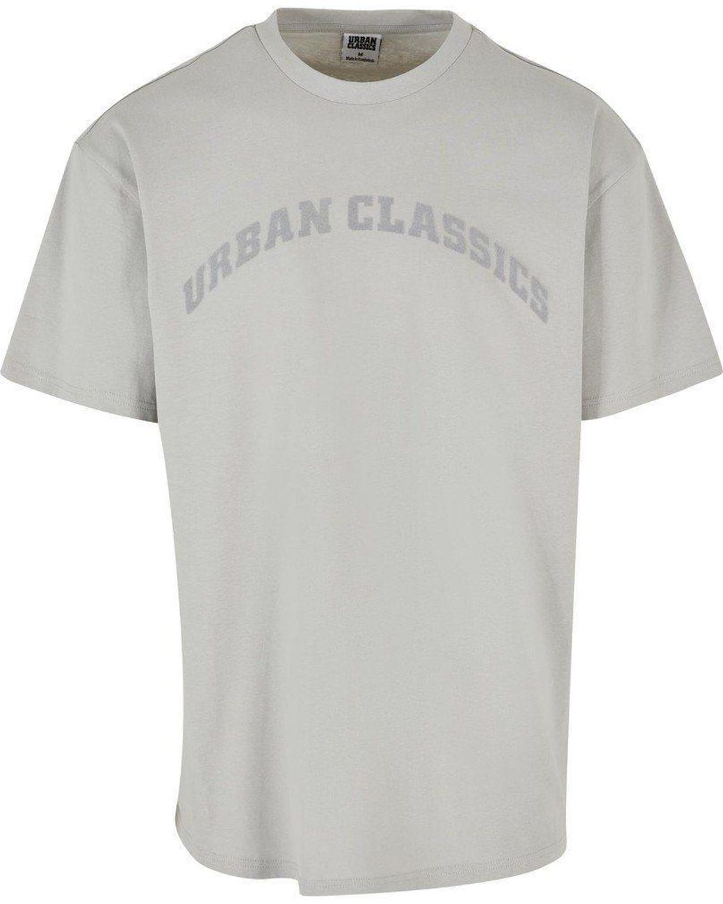 Urban Classics T-Shirt Oversized Gate Tee in Grau für Herren | Lyst DE