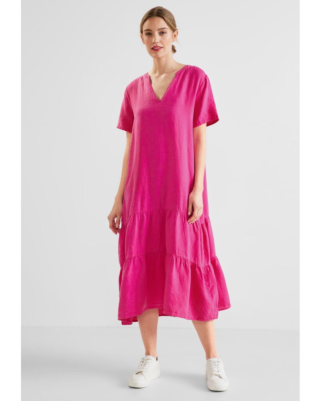 Street One Sommerkleid in Pink | Lyst DE