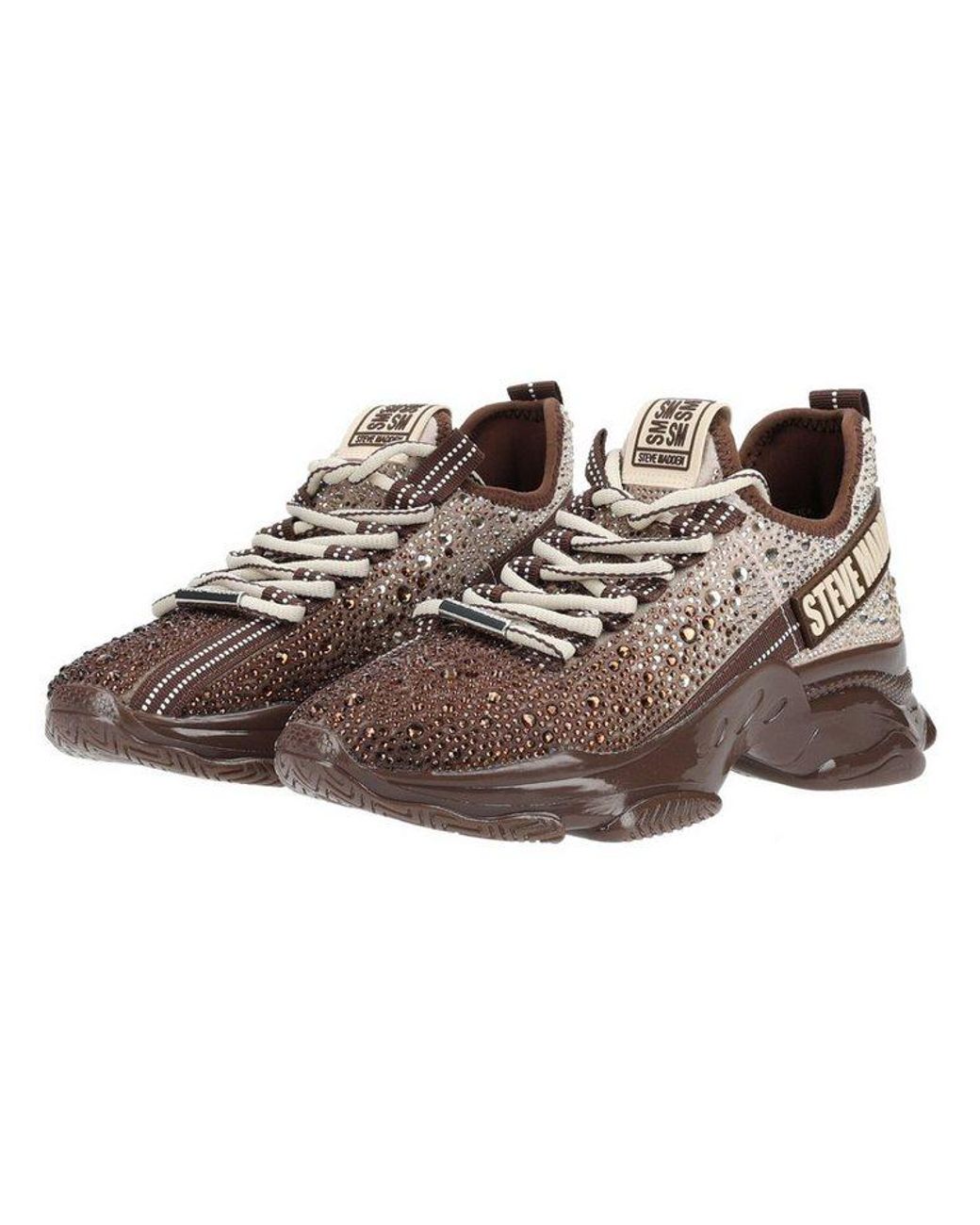 Steve Madden Brown Sneaker Textil Sneaker