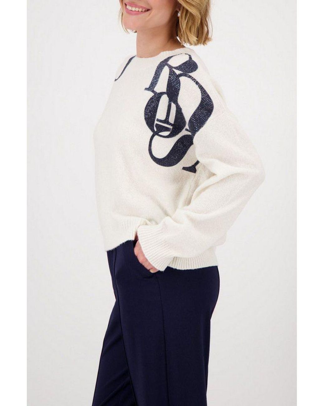 Monari Blue Strickpullover