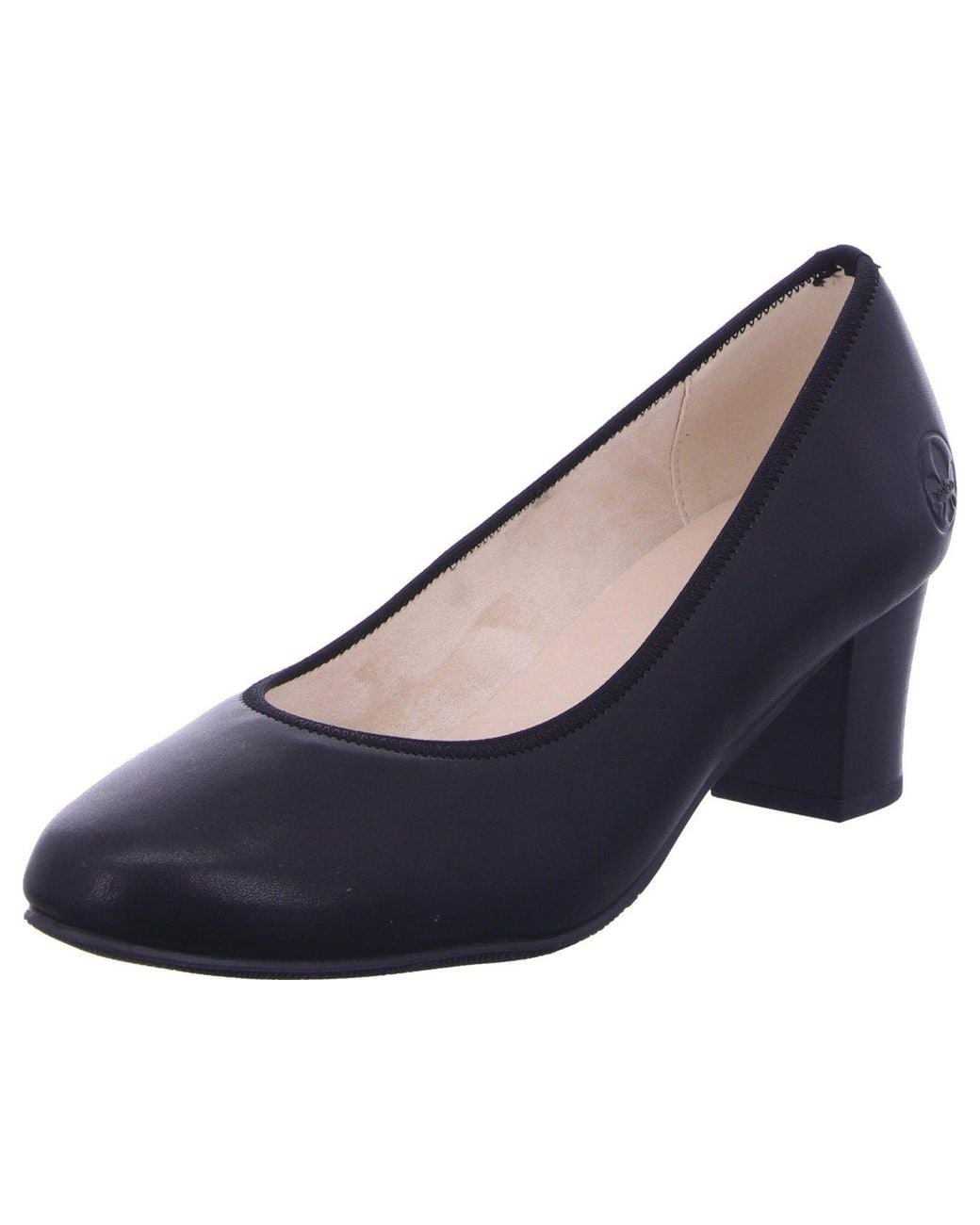 Rieker Blue Pumps Echtes Leder