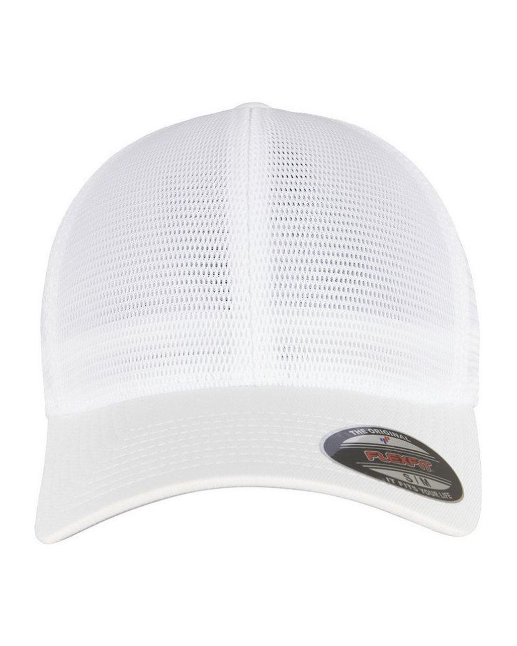 Flexfit White Flex Cap 360 Omnimesh Cap