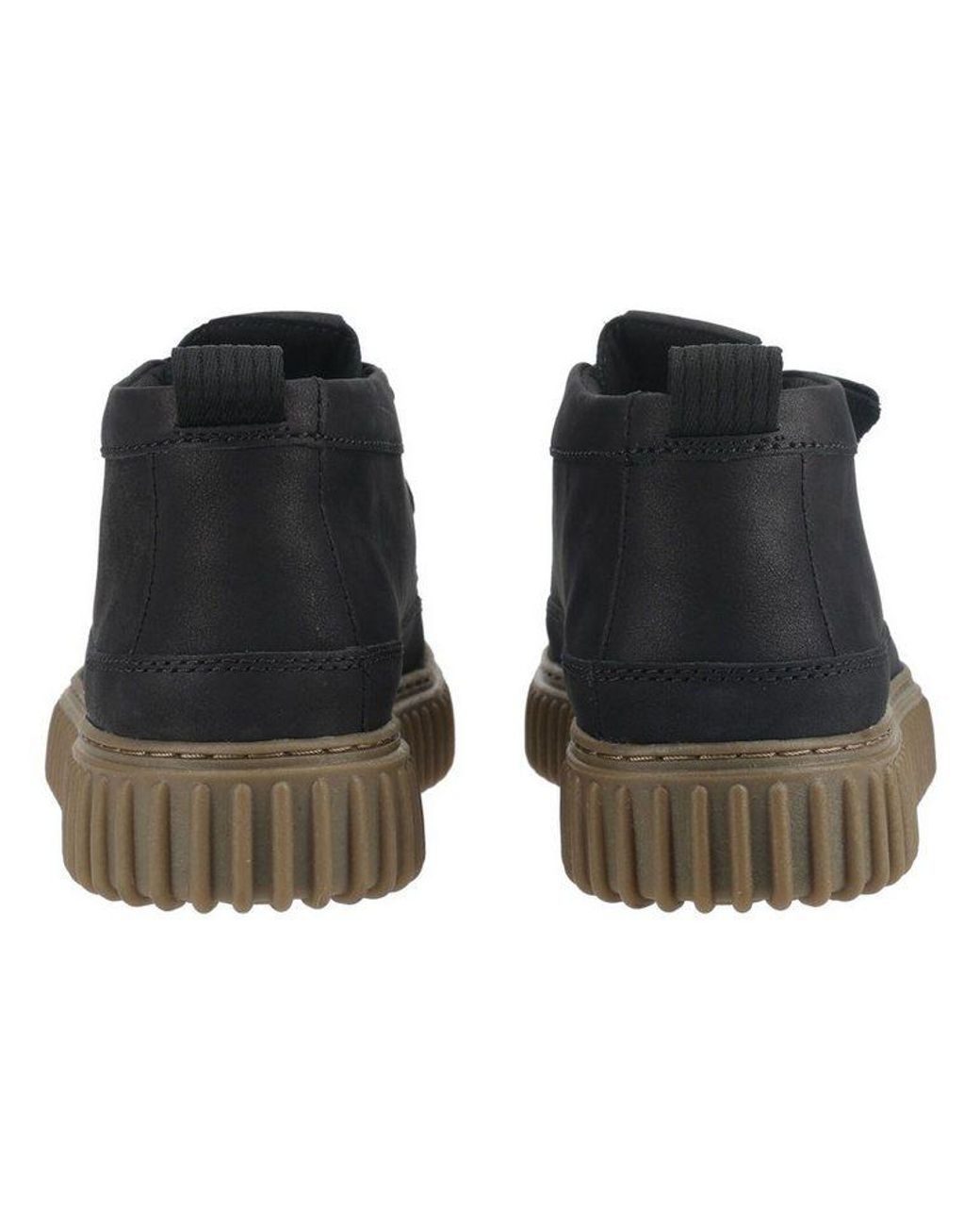Clarks Stiefelette Leder Schnürstiefelette in Black für Herren