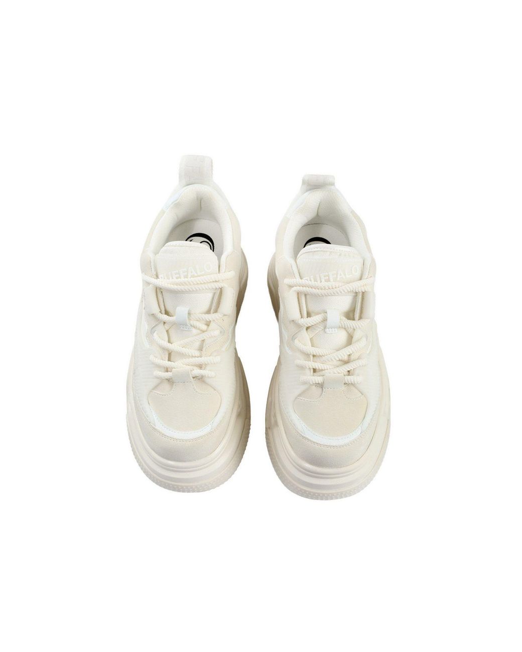 Buffalo White Orbit Sneaker Mit Markendetails