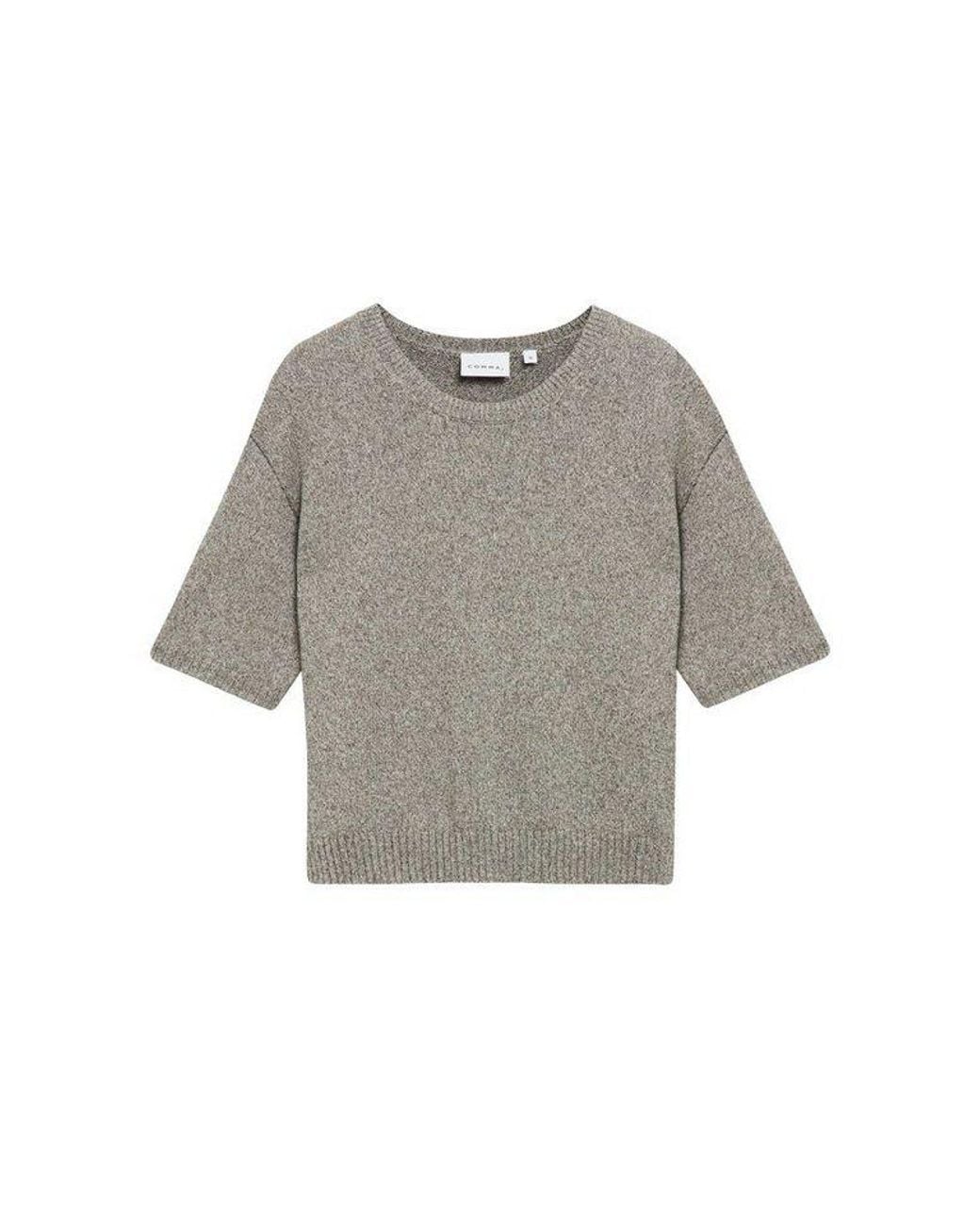 Comma, Gray Wollpullover Da.Strick Strickpullover