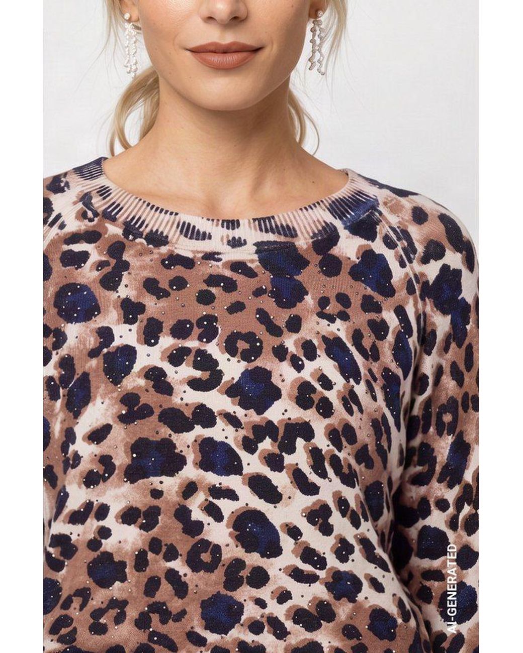 Monari Multicolor Strickpullover Pullover