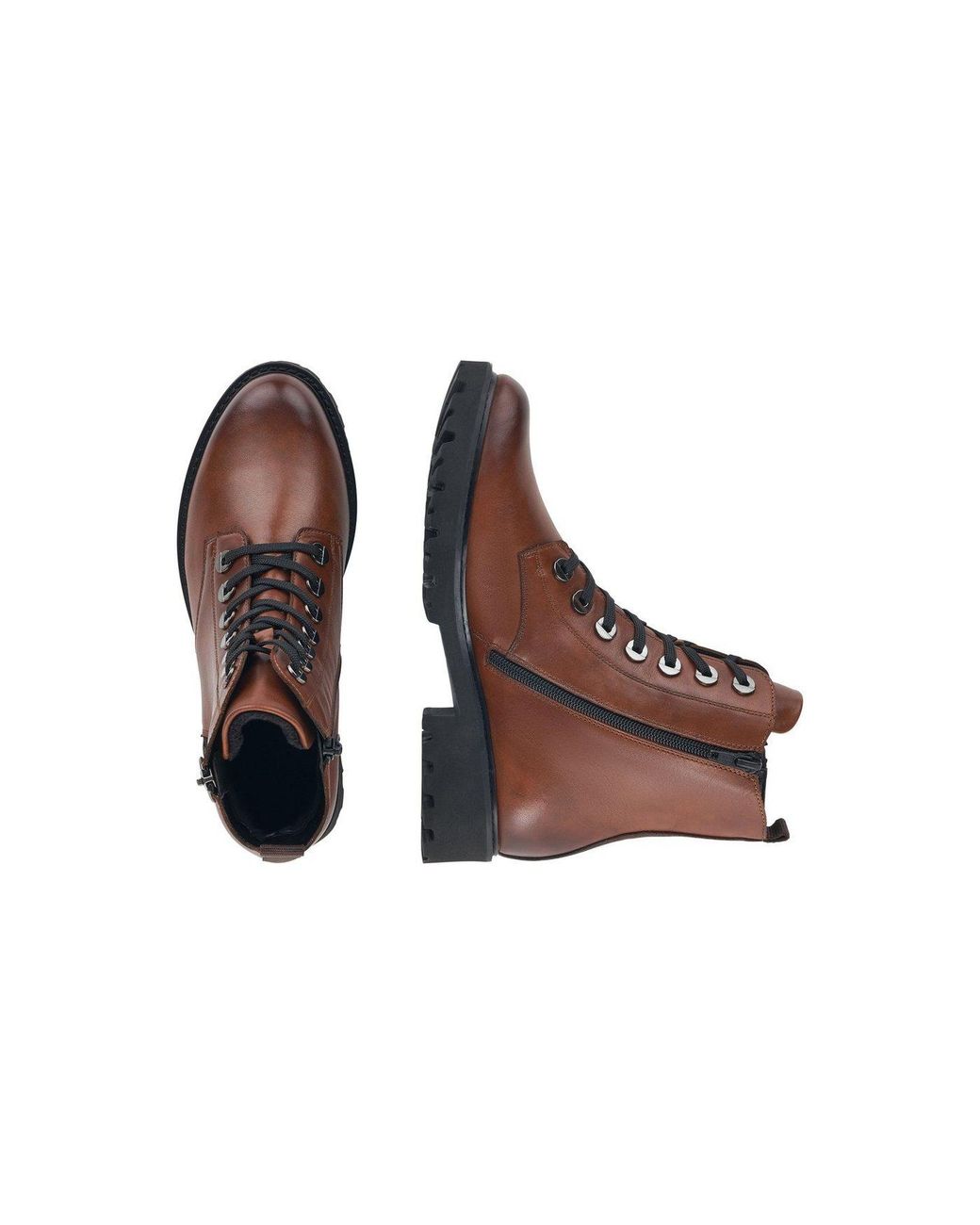 Remonte Brown Schnürstiefelette