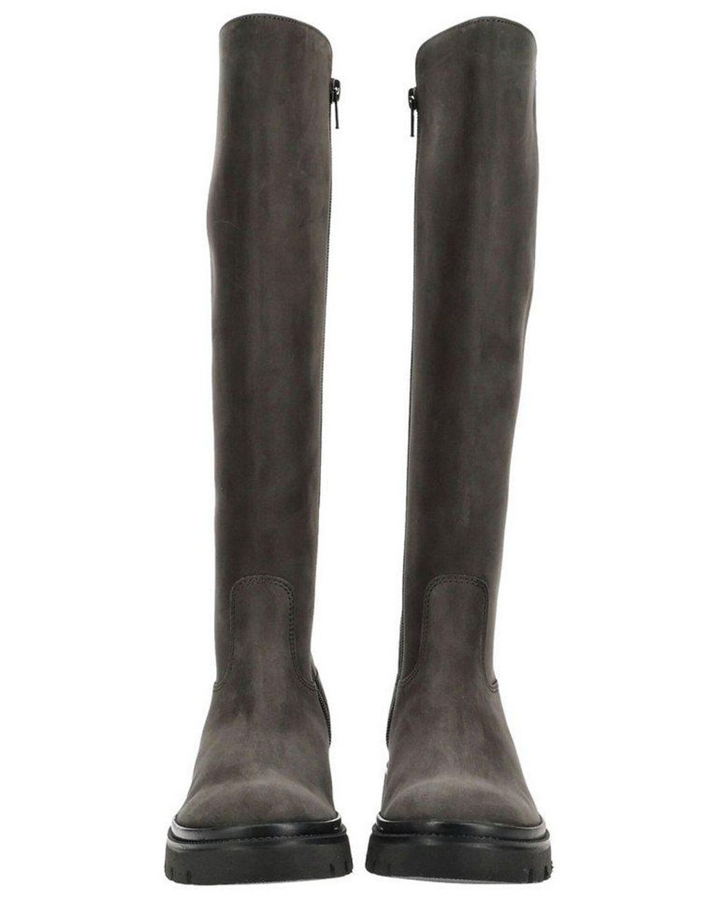 Gabor Gray Stiefel Nubukleder Stiefel