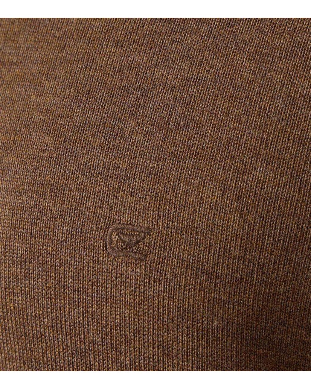 CASA MODA Strickpullover Pullover Uni in Brown für Herren