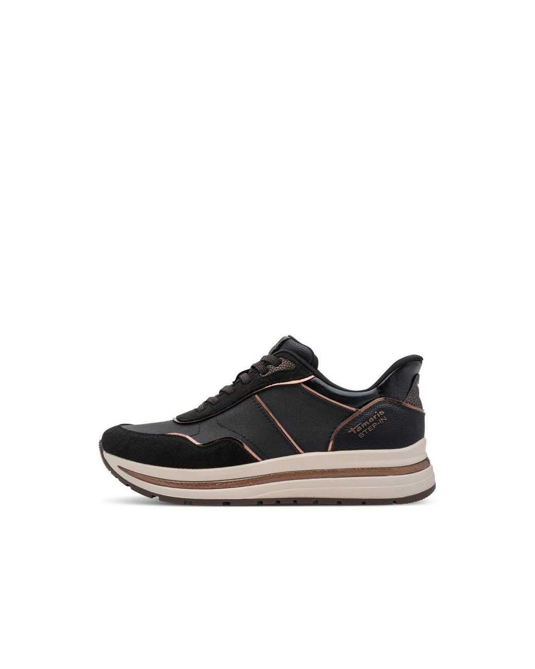 Tamaris Black Plateausneaker Freizeitschuh, Step