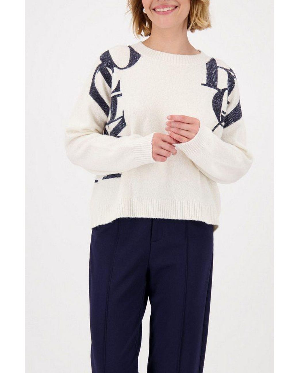 Monari Blue Strickpullover