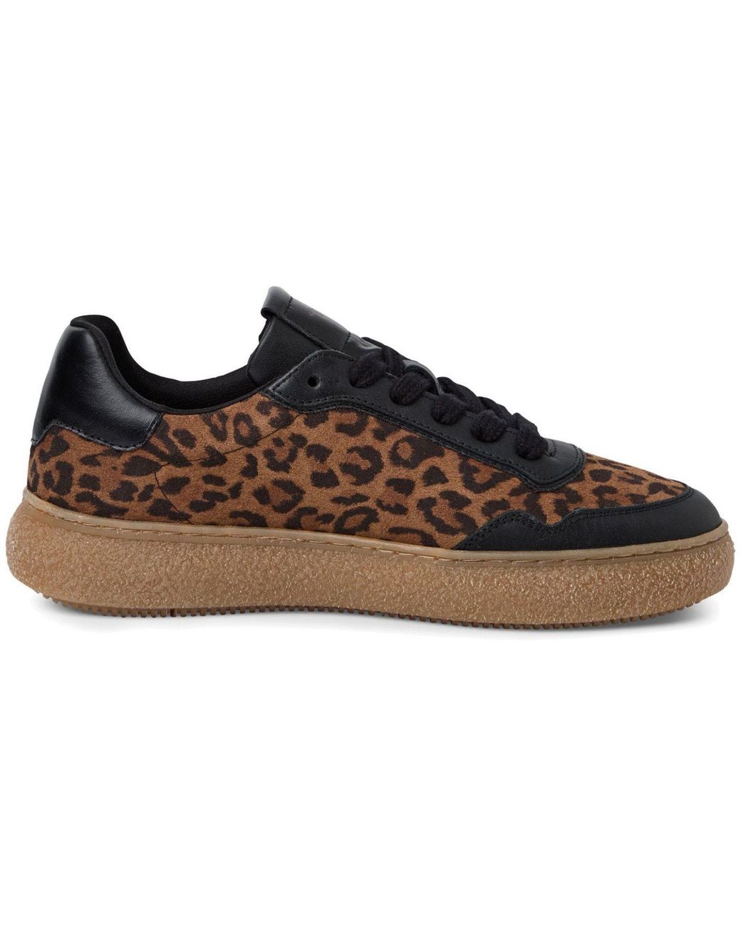 Tamaris Black 23733/45 Leopard Comb Sneaker