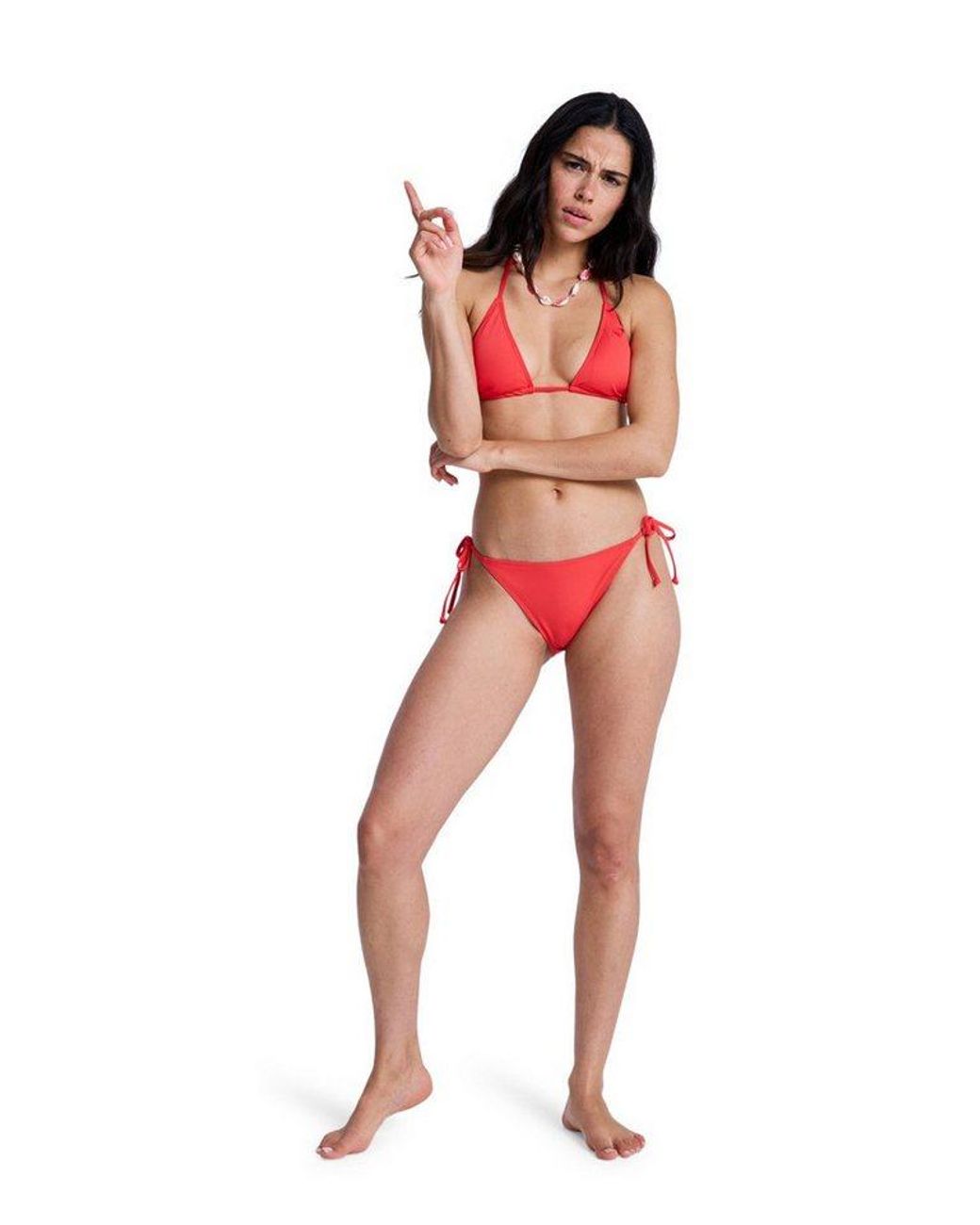 Roxy Red Bikini-Hose Solid Essentials Ts Classic