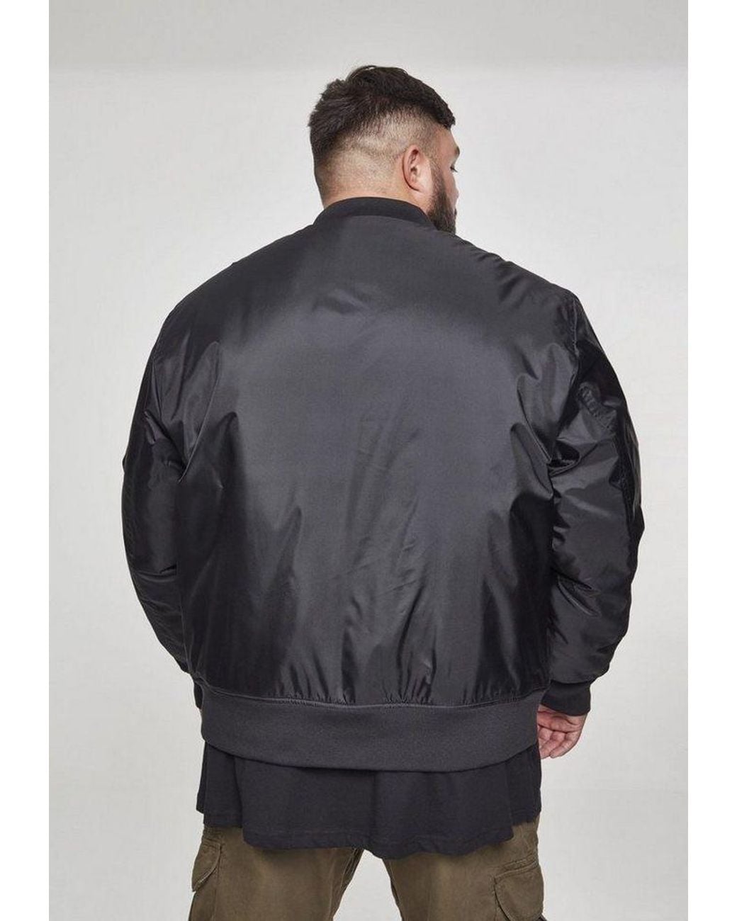 Urban Classics Kurzjacke Basic Bomber in Gray für Herren