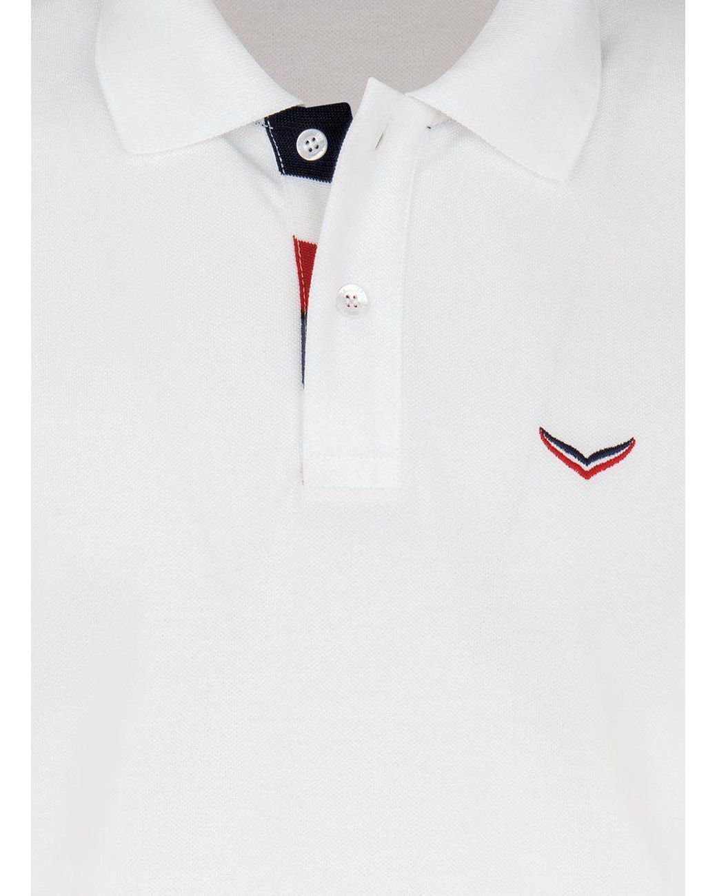 Trigema Details Lyst DE mit Weiß in für Poloshirt | maritimen Herren