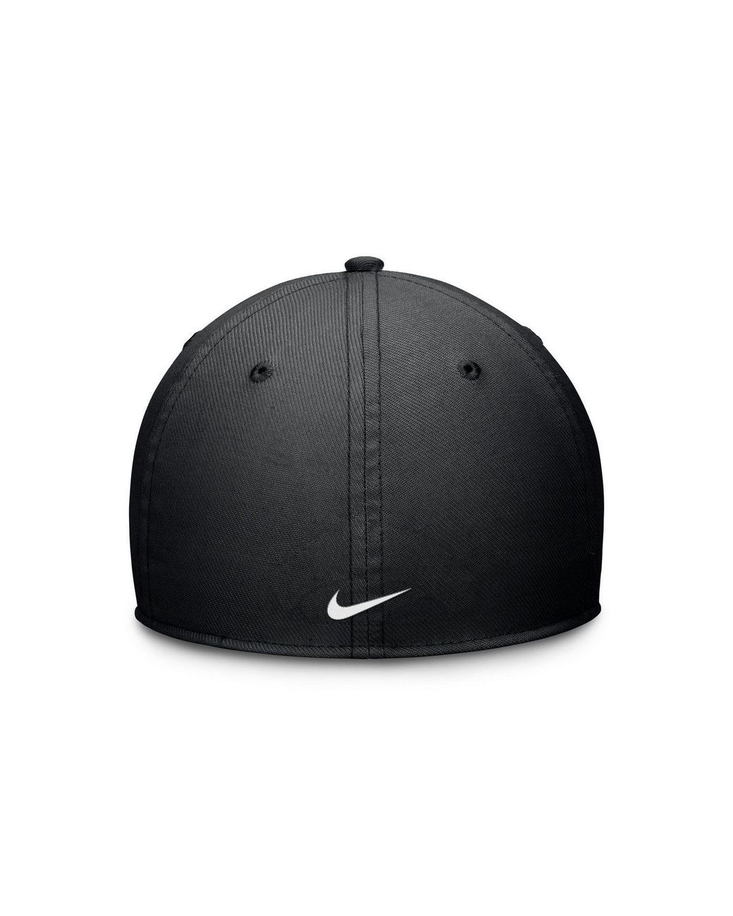 Nike Black Baseball Cap Cap Chicago Sox Structured Swooshflex