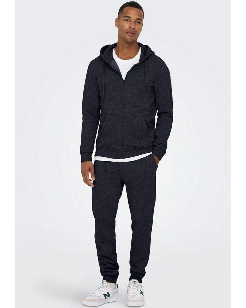 Only & Sons Sweathose Onsceres Life Sweat Pants in Black für Herren