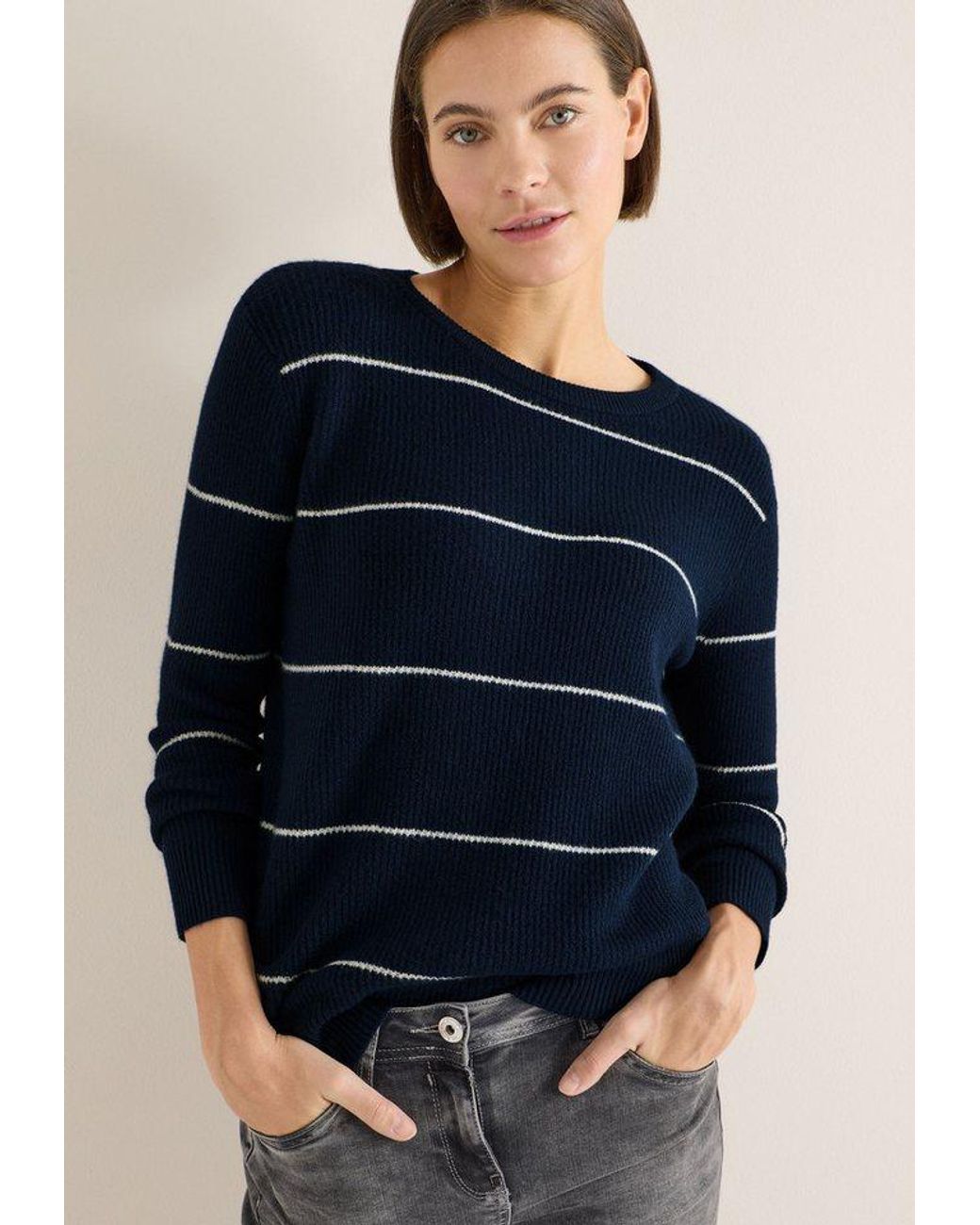 Cecil Blue Strickpullover