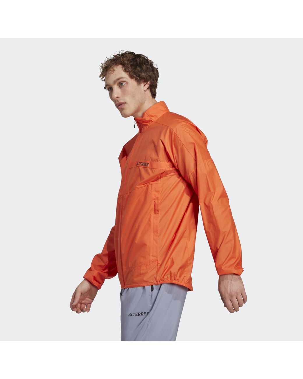 Outdoorjacke adidas JACKE für Adidas Herren TERREX WIND MULTI Lyst in Originals Orange DE |