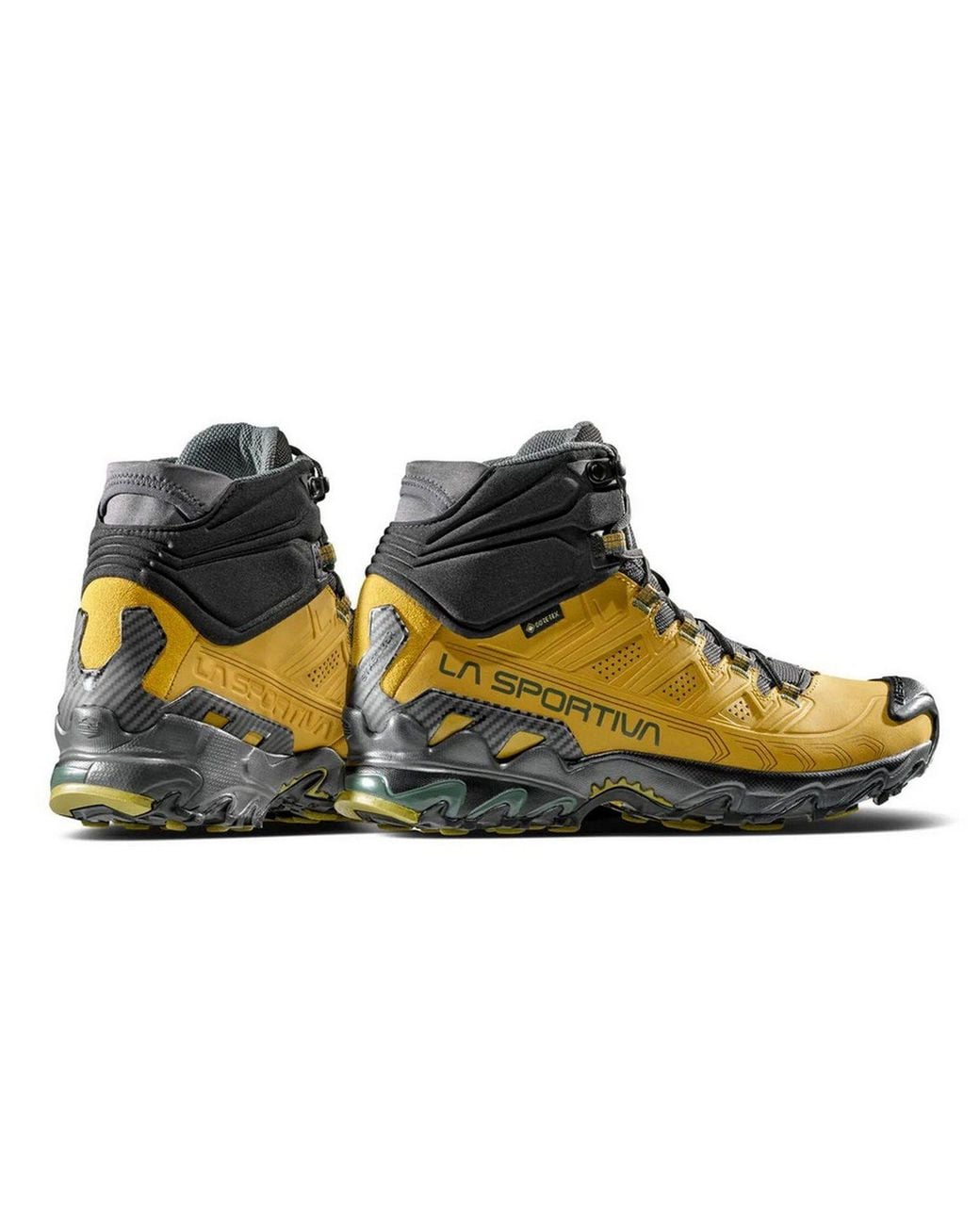 La Sportiva Ultra Raptor Ii Mid Leather Gtx (Fast-Hiking, Nubukleder, Wasserdicht) Wanderschuh in Black für Herren